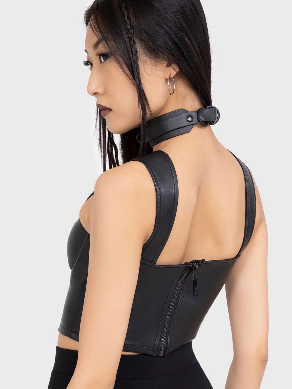 Killstar Kihilist Moonless Corset Top - Picture 4 of 4